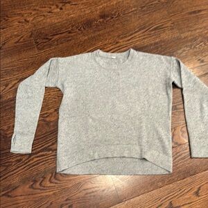 lululemon athletica Heather Gray Crewneck Pullover